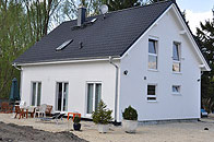 Ingolstadt, Today Point 150 auf Bodenplatte mit Wärmepumpe, FBH, Absorber, Kamin