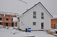 Mühldorf, EFH Point 118 auf Bodenplatte, Kamin, Rollos, Superthermo-Fenster