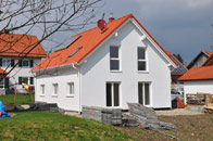 Unterfinning, EFH Point 150 auf Glatthaar-Bodenplatte