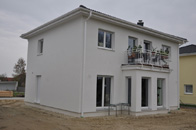 Park 151 W Toscanahaus auf Bodenplatte mit Kamin, 2012